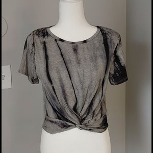 Tie dye effect Crop top